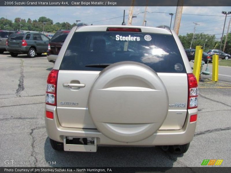 Clear Beige Metallic / Beige 2006 Suzuki Grand Vitara Luxury 4x4