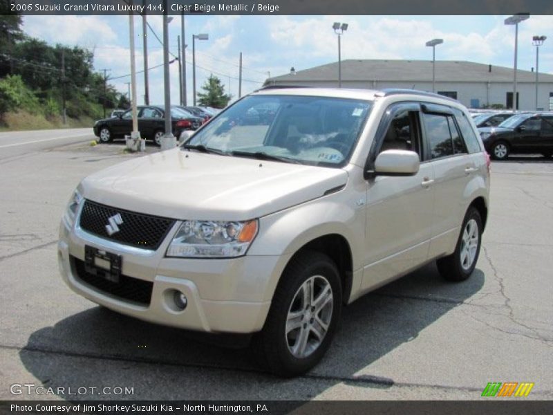 Clear Beige Metallic / Beige 2006 Suzuki Grand Vitara Luxury 4x4