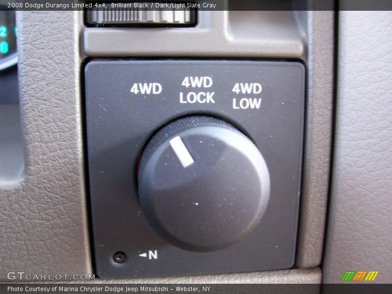 Brilliant Black / Dark/Light Slate Gray 2008 Dodge Durango Limited 4x4