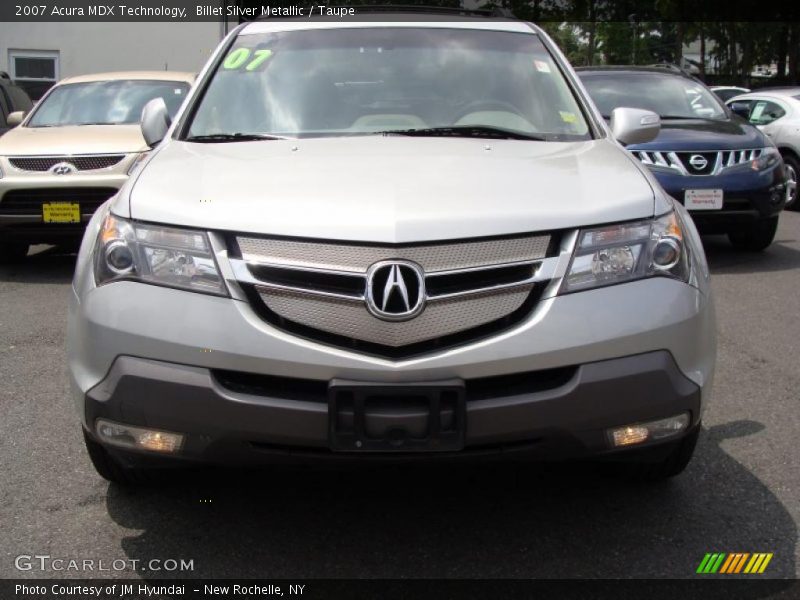 Billet Silver Metallic / Taupe 2007 Acura MDX Technology