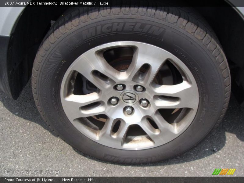 Billet Silver Metallic / Taupe 2007 Acura MDX Technology