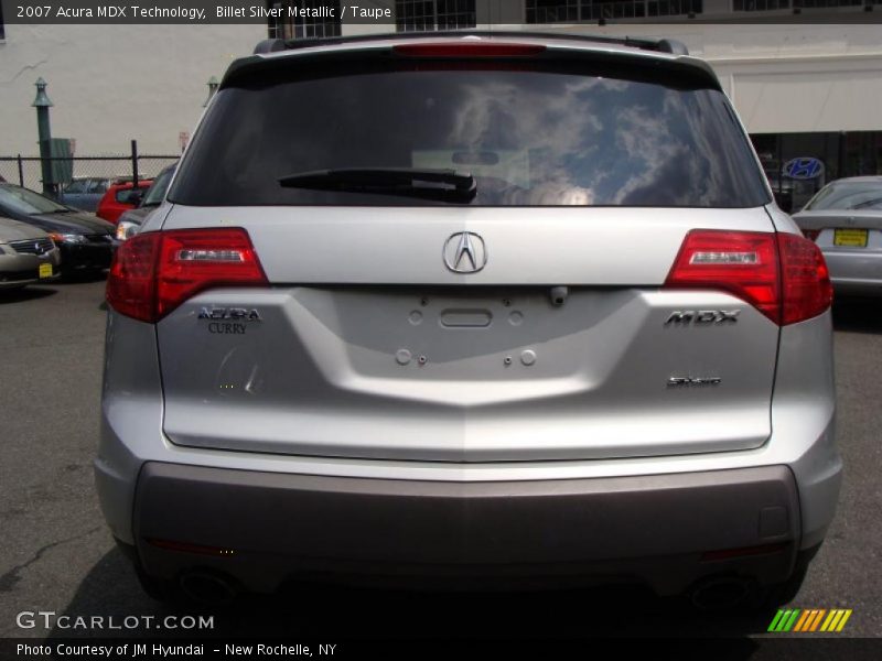 Billet Silver Metallic / Taupe 2007 Acura MDX Technology