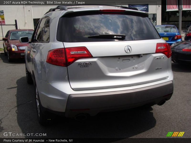 Billet Silver Metallic / Taupe 2007 Acura MDX Technology