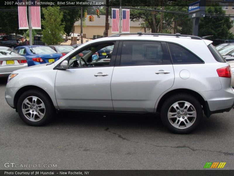 Billet Silver Metallic / Taupe 2007 Acura MDX Technology