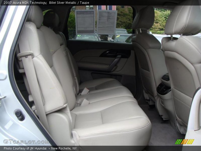 Billet Silver Metallic / Taupe 2007 Acura MDX Technology