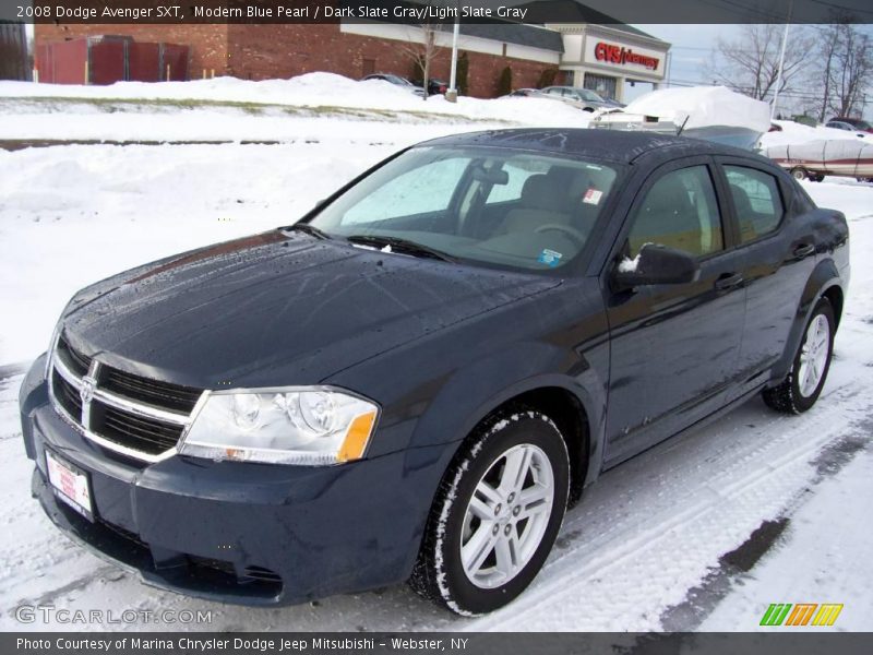 Modern Blue Pearl / Dark Slate Gray/Light Slate Gray 2008 Dodge Avenger SXT