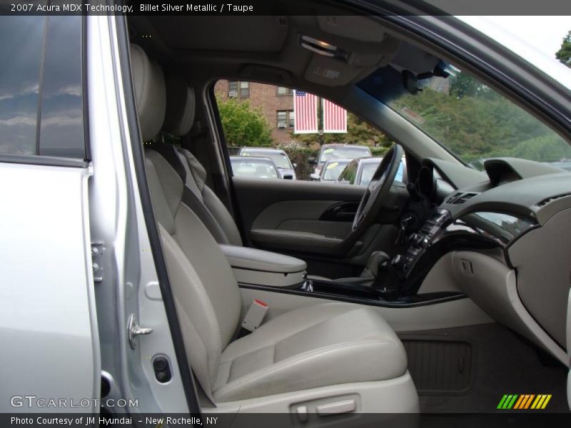 Billet Silver Metallic / Taupe 2007 Acura MDX Technology