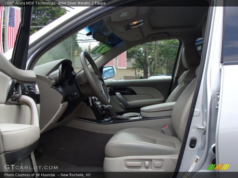 Billet Silver Metallic / Taupe 2007 Acura MDX Technology