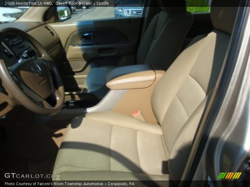 Desert Rock Metallic / Saddle 2006 Honda Pilot LX 4WD
