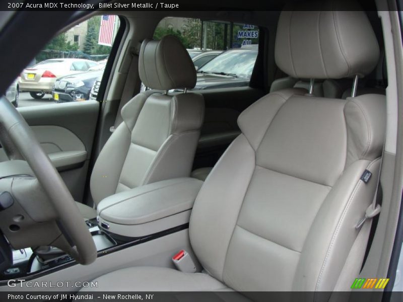 Billet Silver Metallic / Taupe 2007 Acura MDX Technology