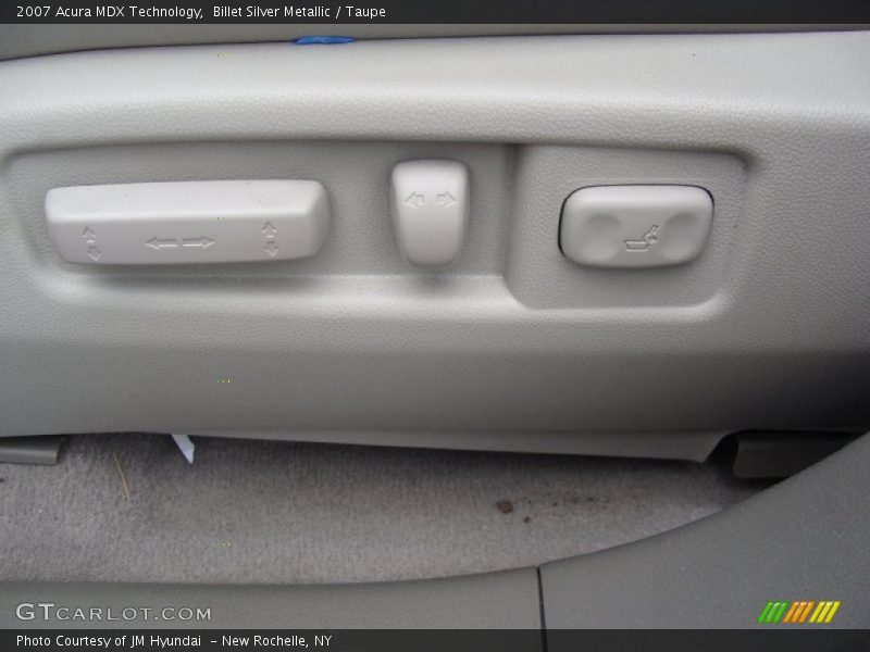 Billet Silver Metallic / Taupe 2007 Acura MDX Technology