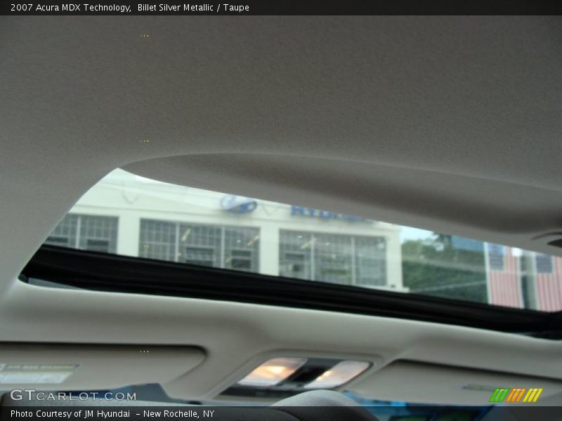 Billet Silver Metallic / Taupe 2007 Acura MDX Technology