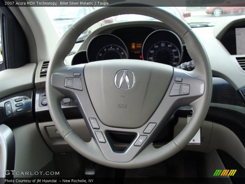 Billet Silver Metallic / Taupe 2007 Acura MDX Technology