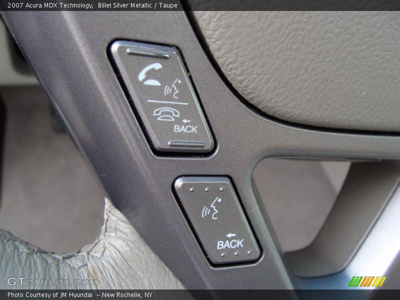 Billet Silver Metallic / Taupe 2007 Acura MDX Technology