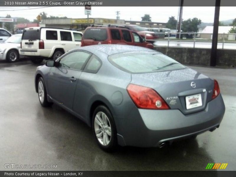 Ocean Gray / Charcoal 2010 Nissan Altima 2.5 S Coupe