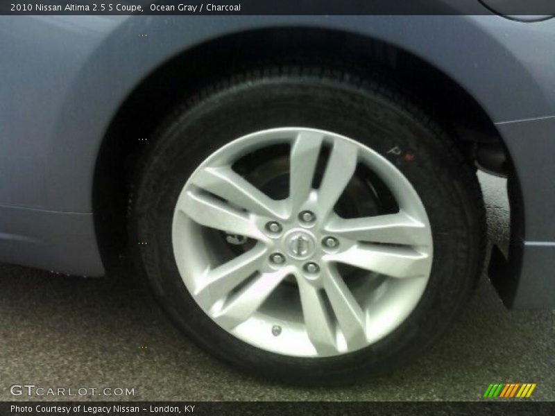 Ocean Gray / Charcoal 2010 Nissan Altima 2.5 S Coupe
