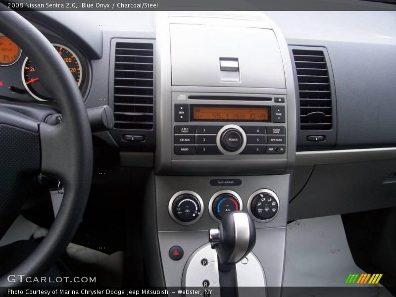 Blue Onyx / Charcoal/Steel 2008 Nissan Sentra 2.0