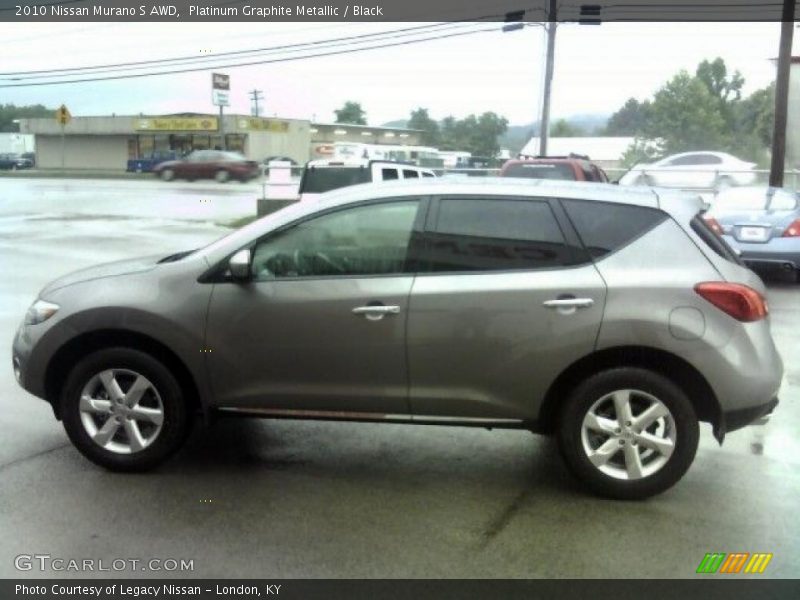 Platinum Graphite Metallic / Black 2010 Nissan Murano S AWD