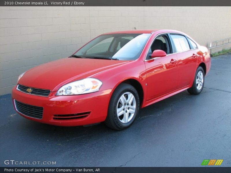 Victory Red / Ebony 2010 Chevrolet Impala LS