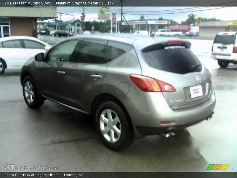 Platinum Graphite Metallic / Black 2010 Nissan Murano S AWD
