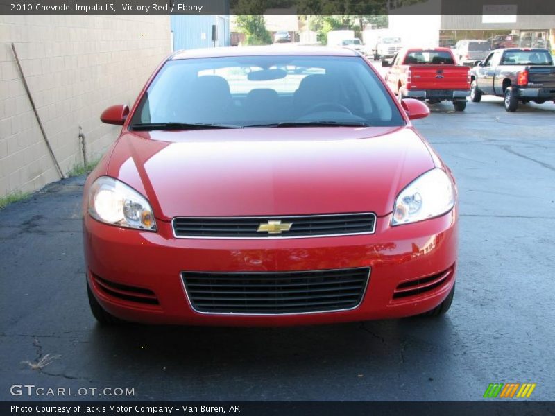 Victory Red / Ebony 2010 Chevrolet Impala LS