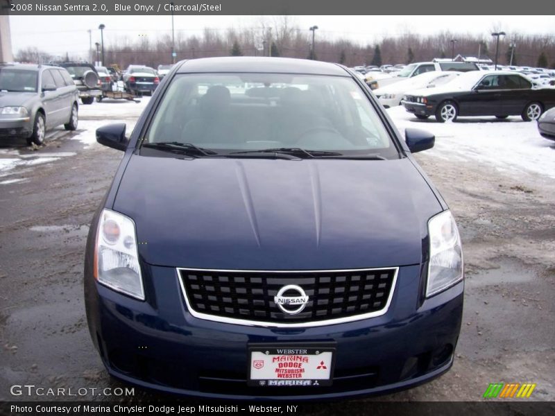 Blue Onyx / Charcoal/Steel 2008 Nissan Sentra 2.0