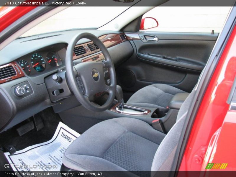 Victory Red / Ebony 2010 Chevrolet Impala LS