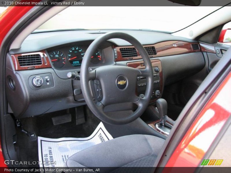 Victory Red / Ebony 2010 Chevrolet Impala LS