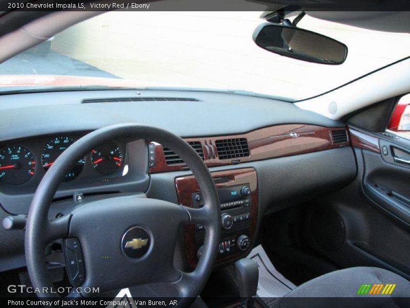 Victory Red / Ebony 2010 Chevrolet Impala LS