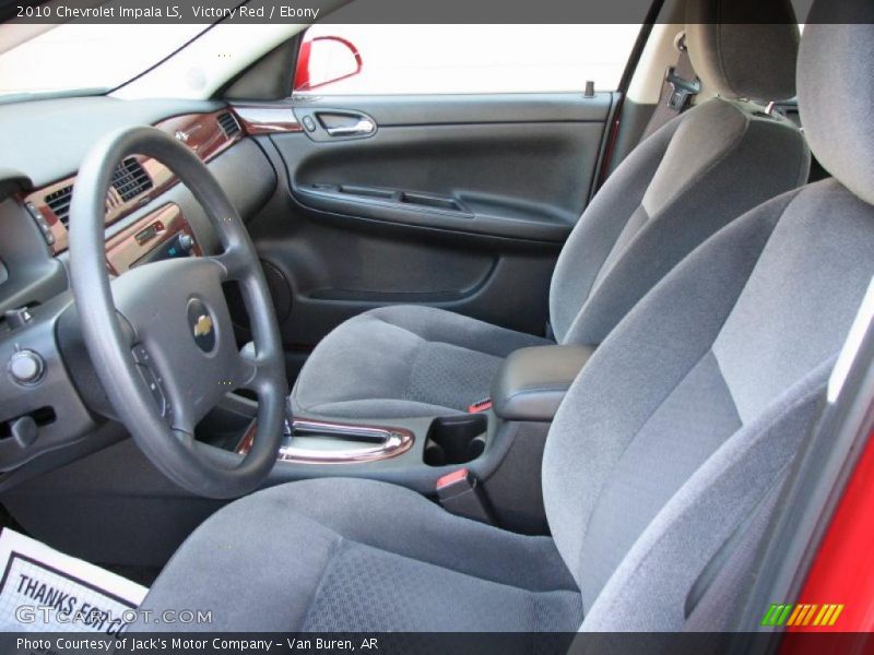 Victory Red / Ebony 2010 Chevrolet Impala LS