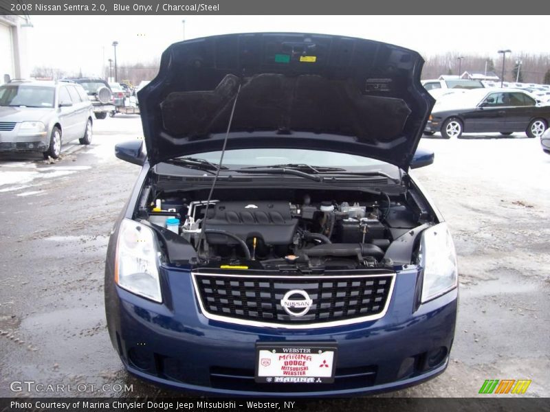 Blue Onyx / Charcoal/Steel 2008 Nissan Sentra 2.0