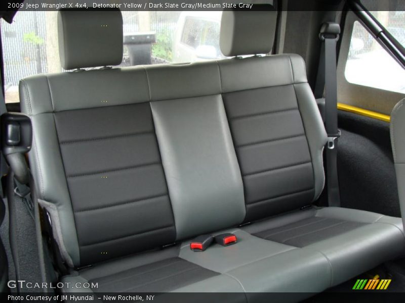 Detonator Yellow / Dark Slate Gray/Medium Slate Gray 2009 Jeep Wrangler X 4x4