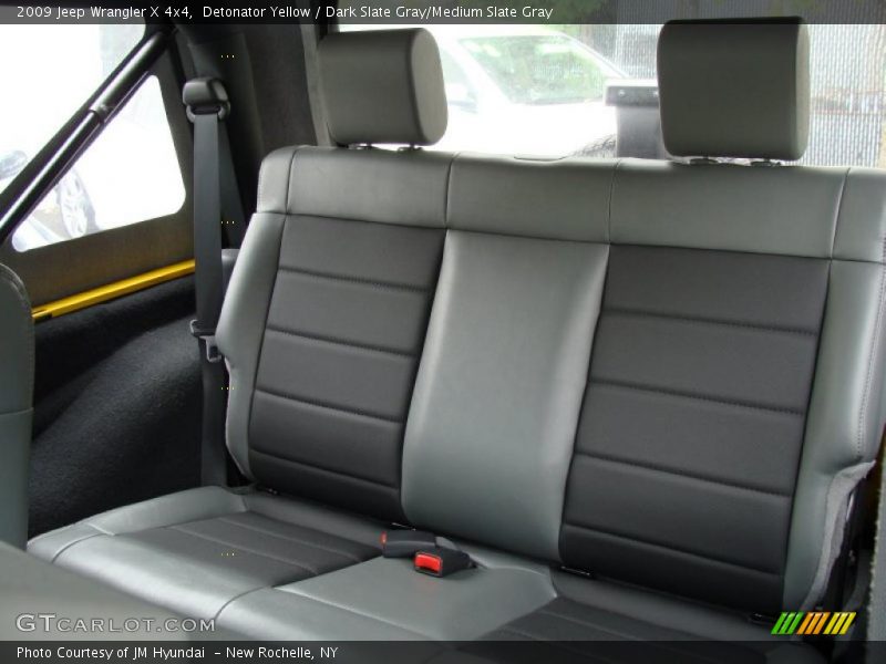 Detonator Yellow / Dark Slate Gray/Medium Slate Gray 2009 Jeep Wrangler X 4x4