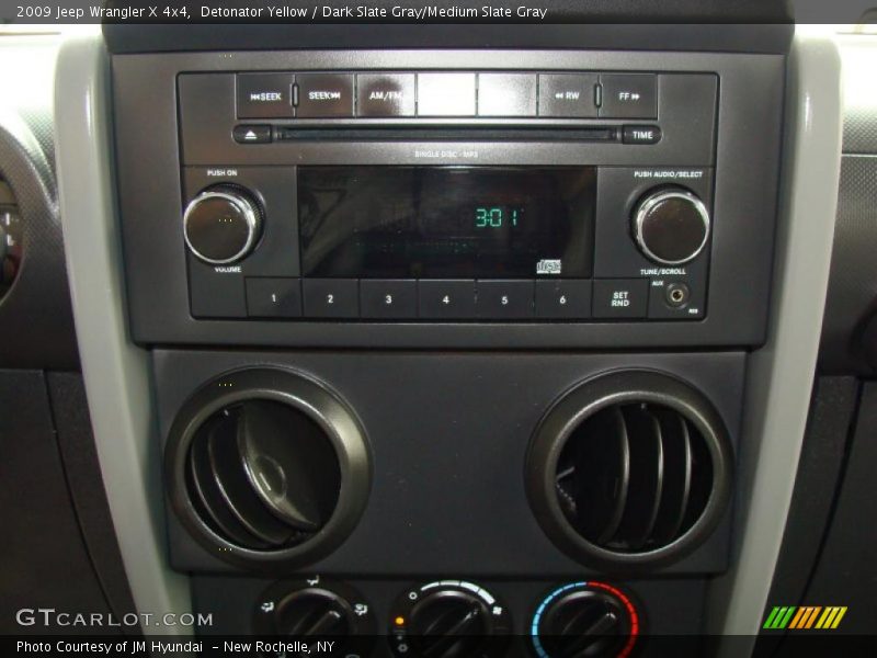 Detonator Yellow / Dark Slate Gray/Medium Slate Gray 2009 Jeep Wrangler X 4x4