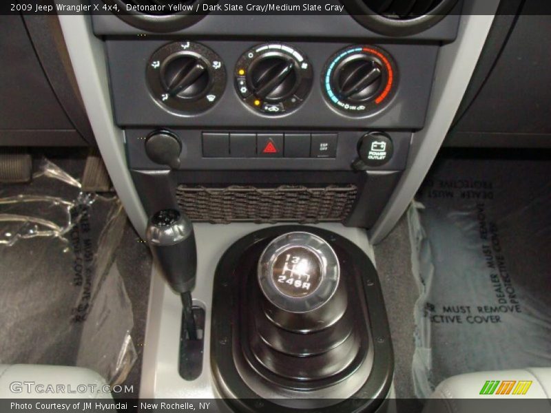 Detonator Yellow / Dark Slate Gray/Medium Slate Gray 2009 Jeep Wrangler X 4x4