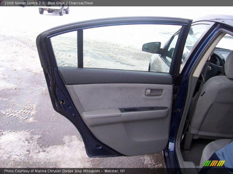 Blue Onyx / Charcoal/Steel 2008 Nissan Sentra 2.0