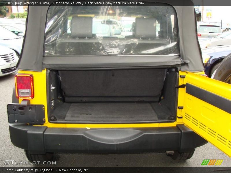 Detonator Yellow / Dark Slate Gray/Medium Slate Gray 2009 Jeep Wrangler X 4x4