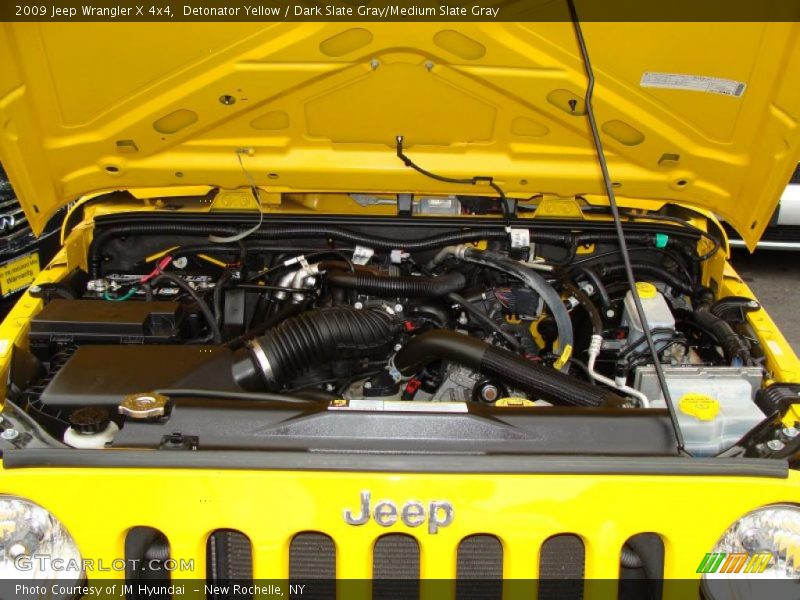 Detonator Yellow / Dark Slate Gray/Medium Slate Gray 2009 Jeep Wrangler X 4x4