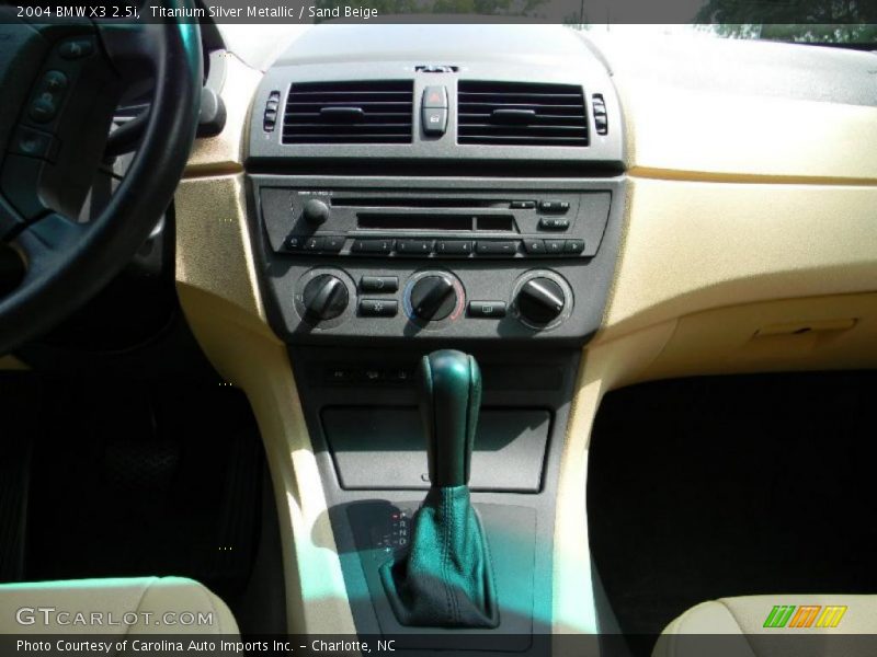 Titanium Silver Metallic / Sand Beige 2004 BMW X3 2.5i