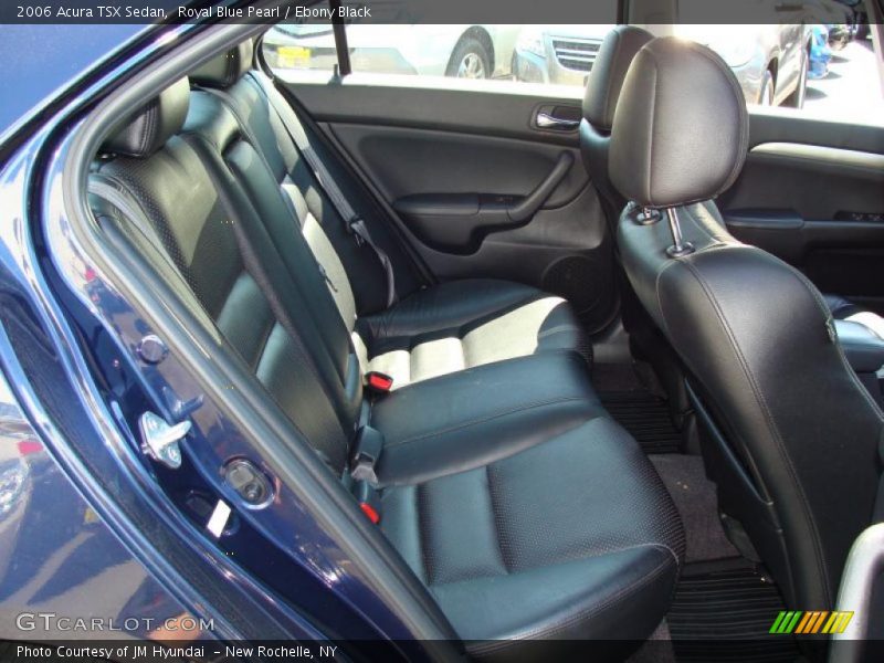 Royal Blue Pearl / Ebony Black 2006 Acura TSX Sedan
