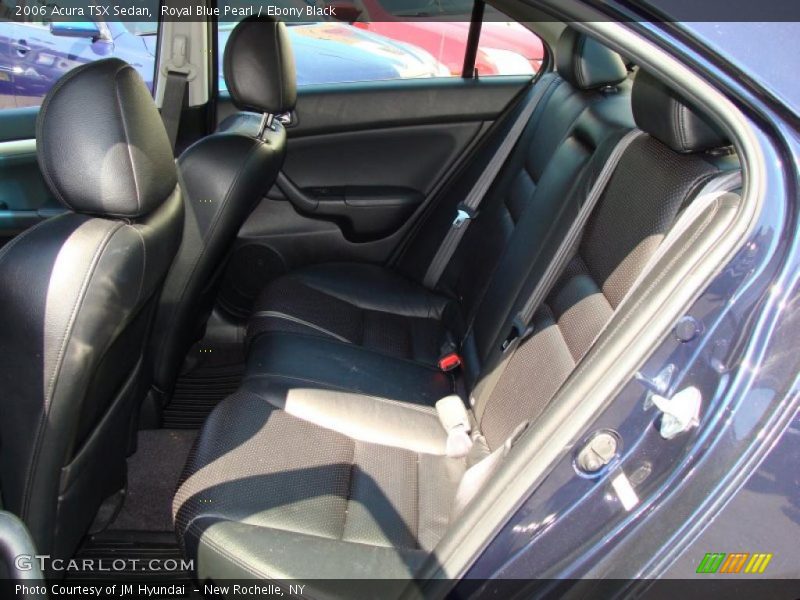 Royal Blue Pearl / Ebony Black 2006 Acura TSX Sedan