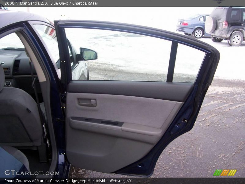 Blue Onyx / Charcoal/Steel 2008 Nissan Sentra 2.0
