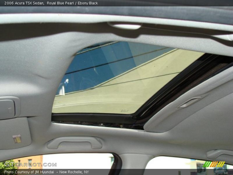 Royal Blue Pearl / Ebony Black 2006 Acura TSX Sedan