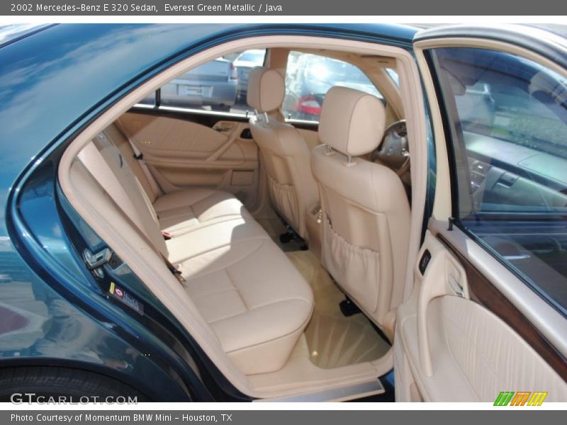 Everest Green Metallic / Java 2002 Mercedes-Benz E 320 Sedan