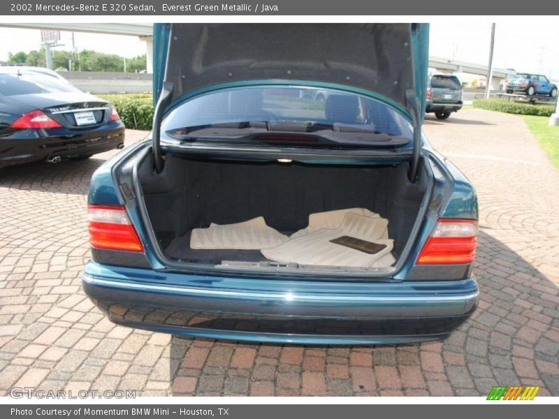 Everest Green Metallic / Java 2002 Mercedes-Benz E 320 Sedan