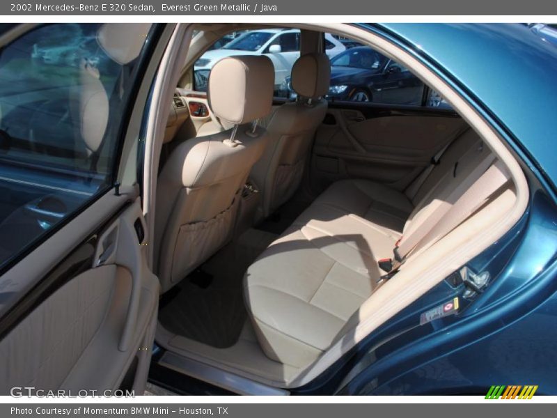 Everest Green Metallic / Java 2002 Mercedes-Benz E 320 Sedan