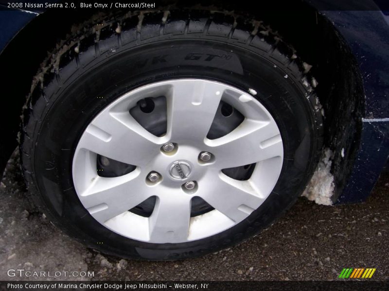 Blue Onyx / Charcoal/Steel 2008 Nissan Sentra 2.0