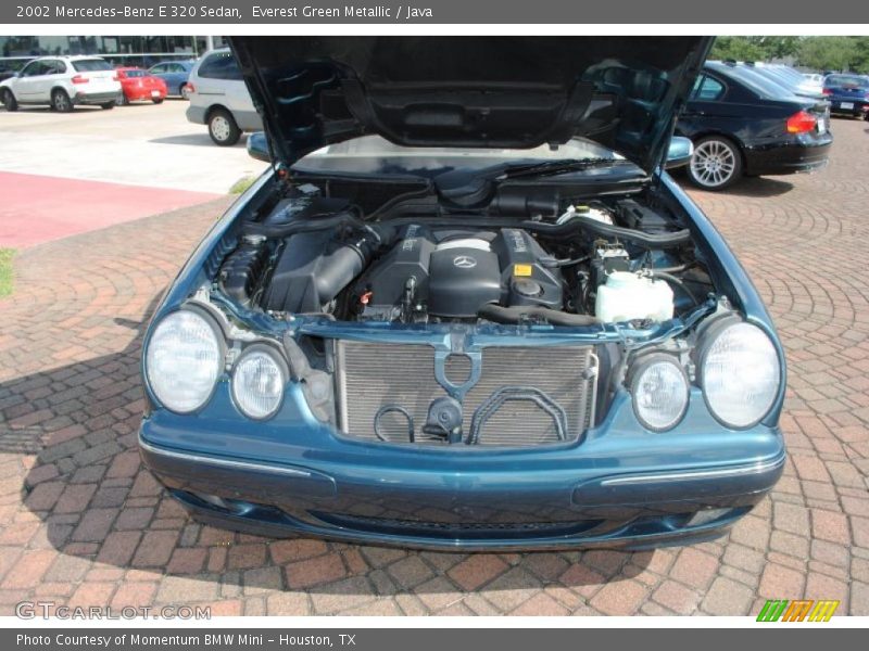 Everest Green Metallic / Java 2002 Mercedes-Benz E 320 Sedan