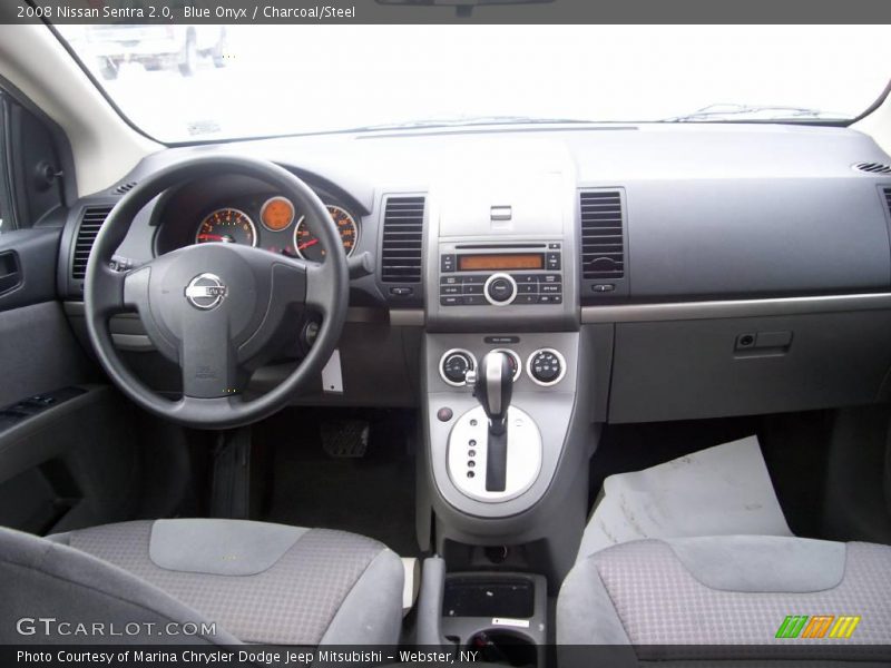 Blue Onyx / Charcoal/Steel 2008 Nissan Sentra 2.0