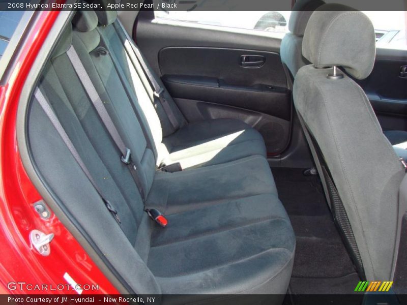 Apple Red Pearl / Black 2008 Hyundai Elantra SE Sedan